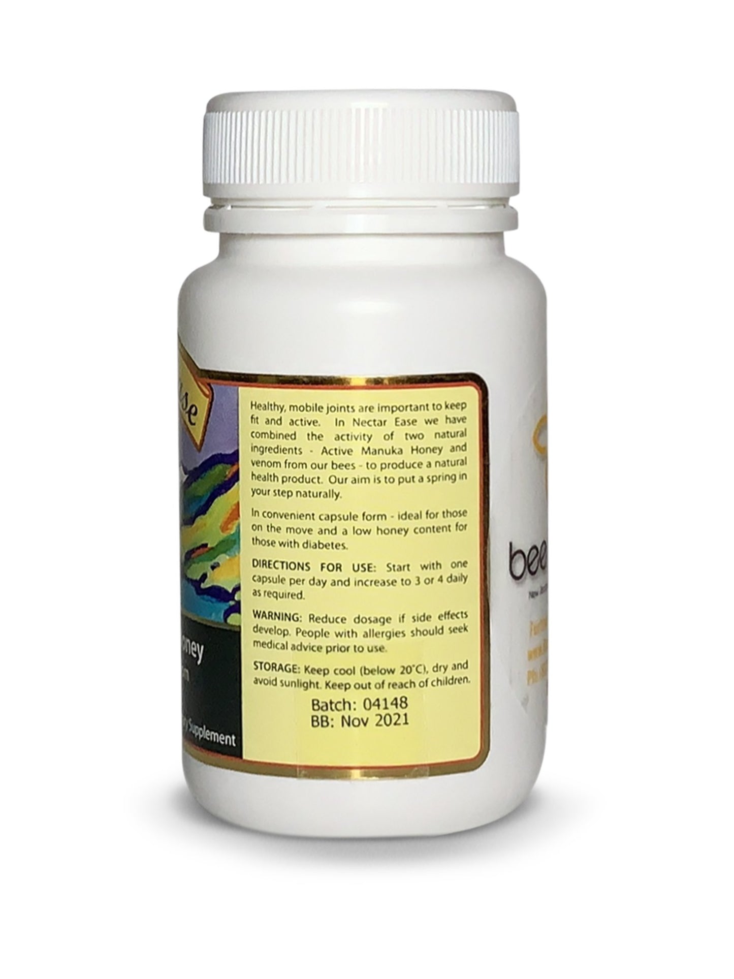 Nectar Ease Capsules - Includes Bee Venom