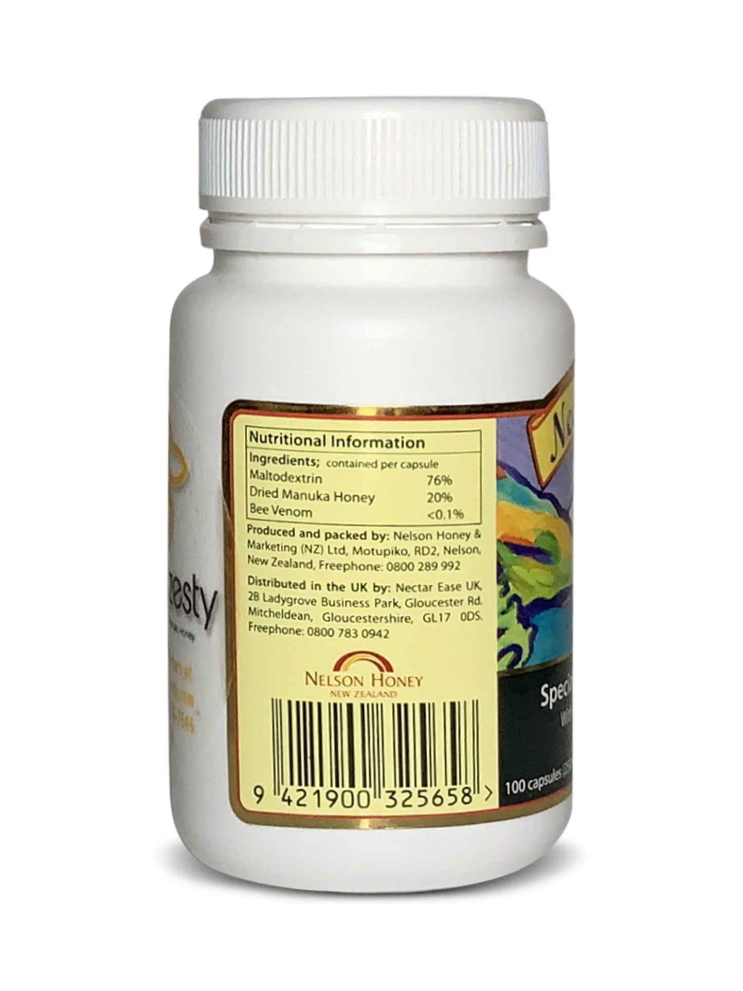 Nectar Ease Capsules - Includes Bee Venom