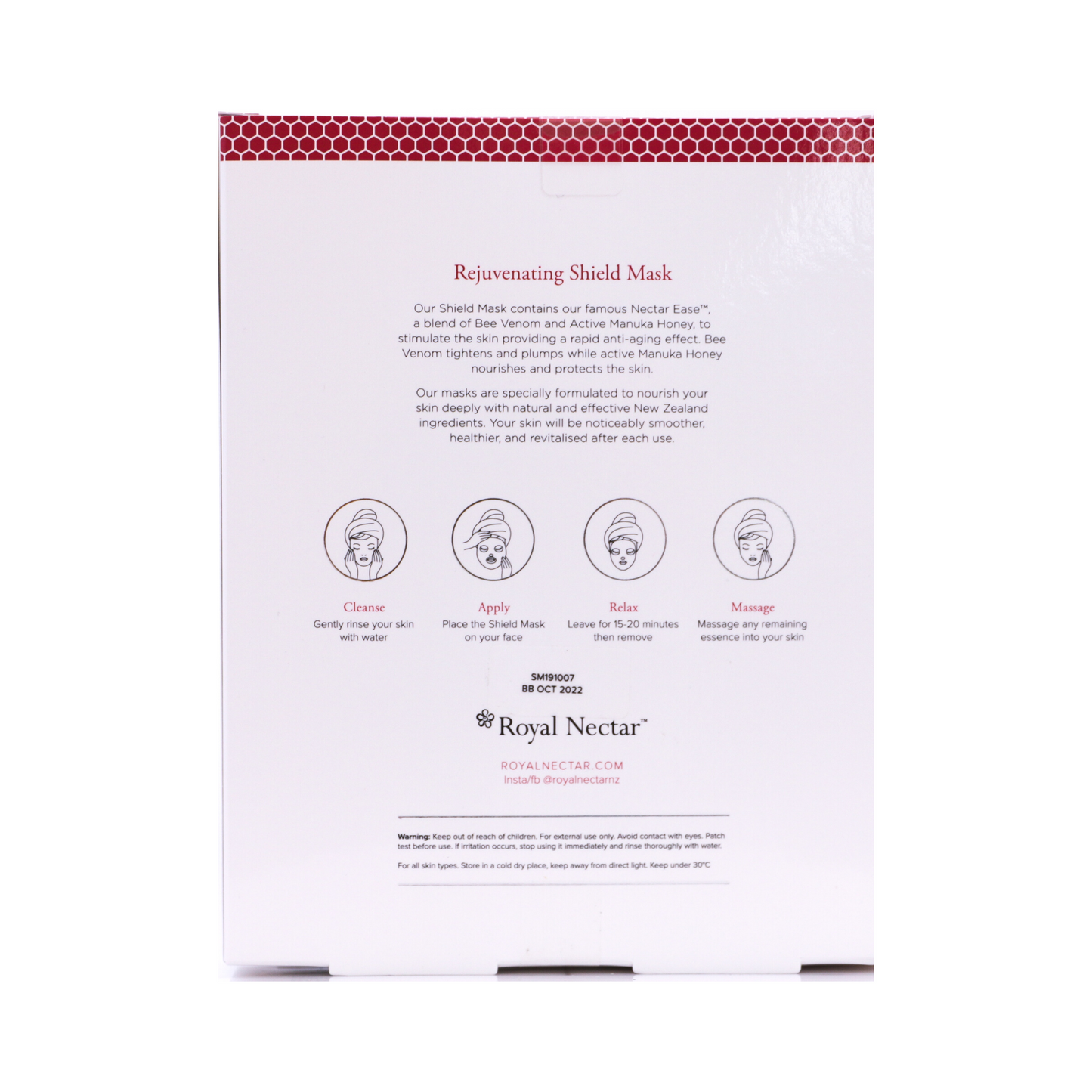 Royal Nectar Shield Mask