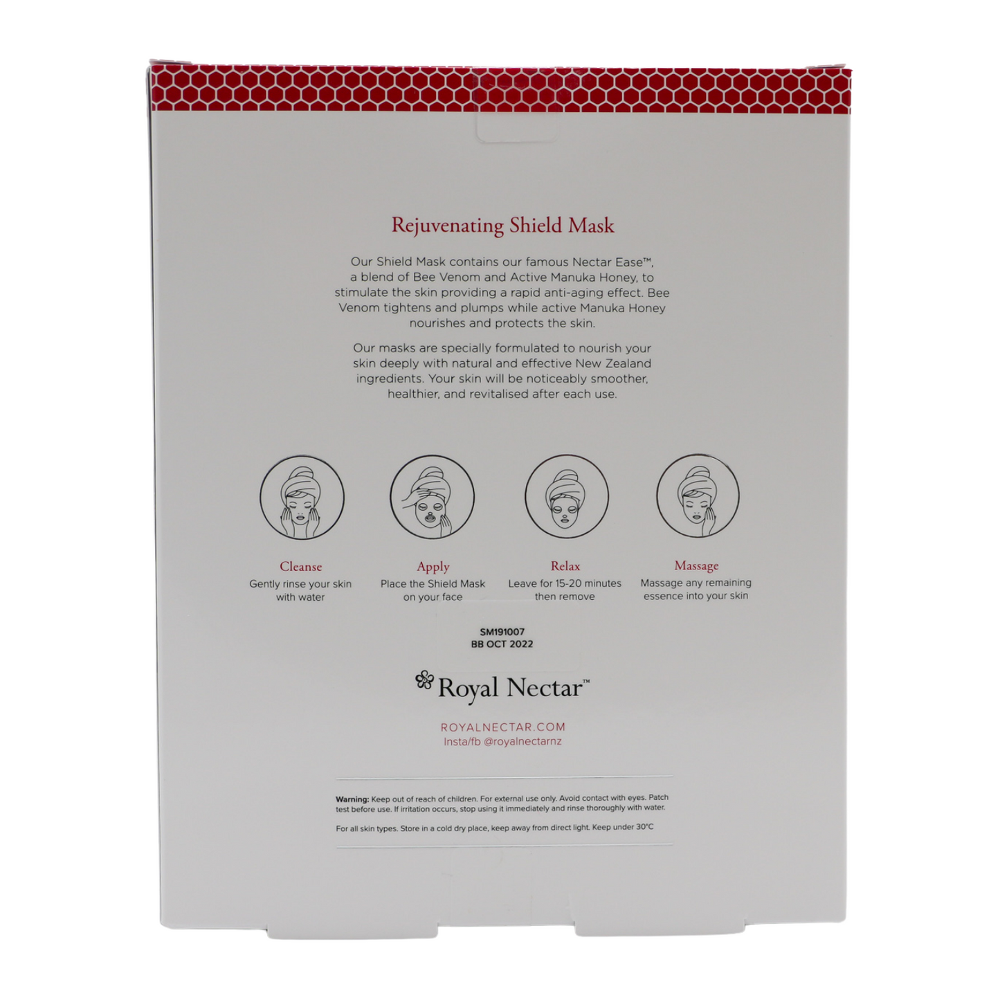 Royal Nectar Shield Mask