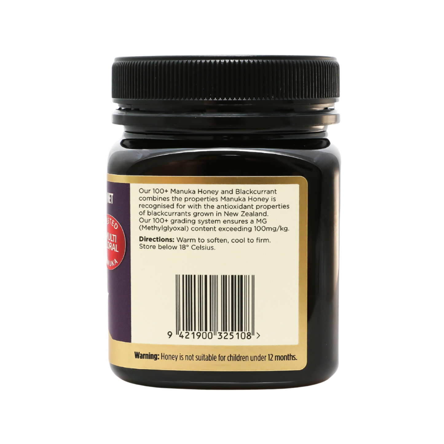 NEW - Manuka Honey with Blackcurrant