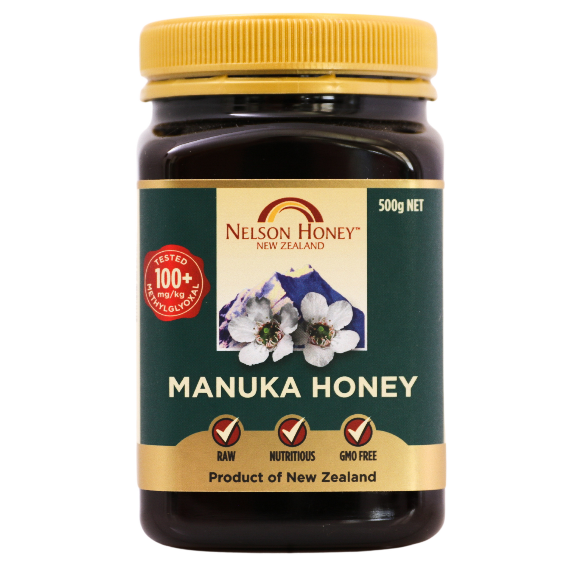 Manuka Honey 100+ 500g – Nelson Honey