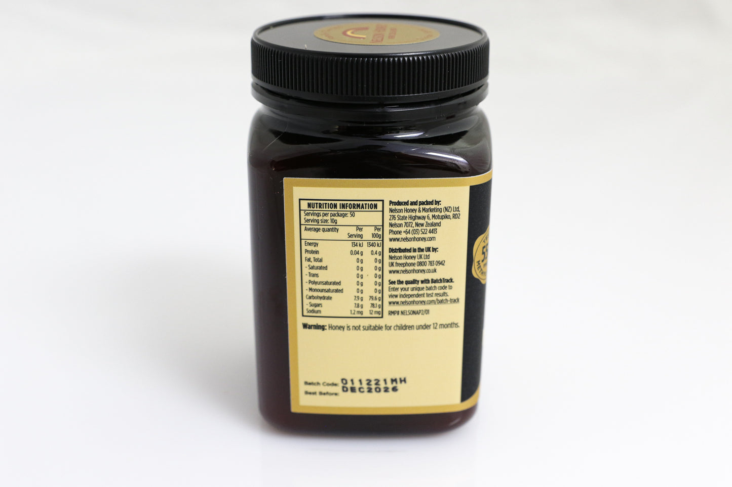 Manuka Honey 550+MG 500g