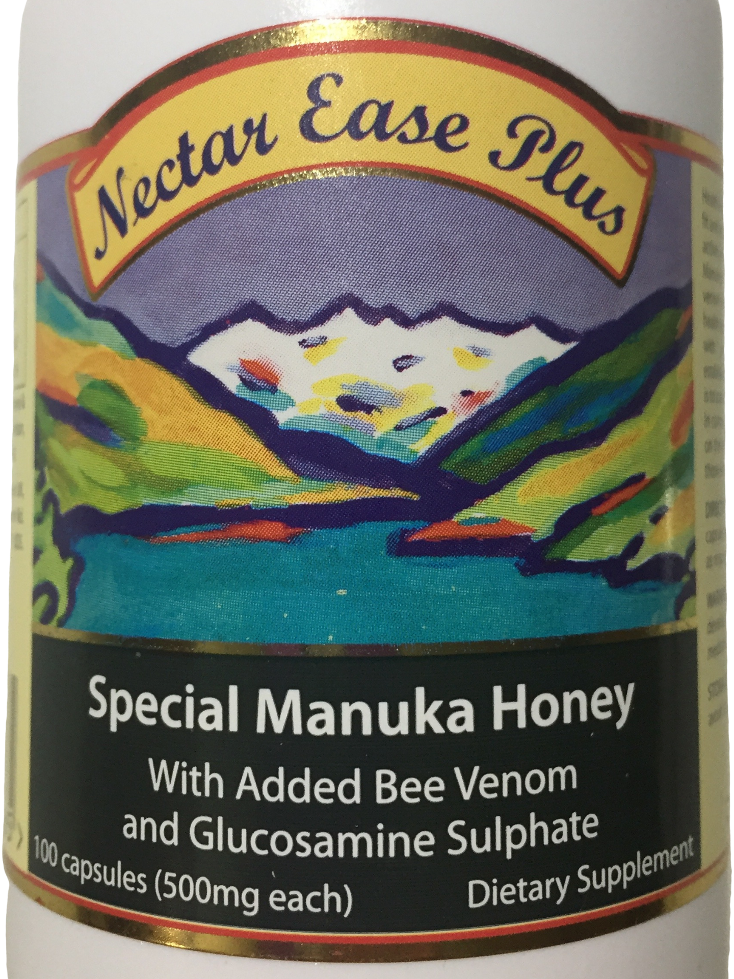 Nectar Ease Plus Capsules, with Added Bee Venom, Genuine New Zealand non-GMO